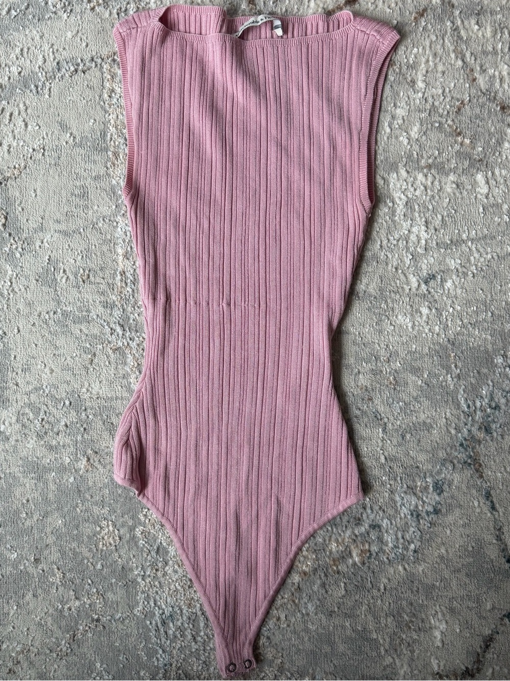 Pink Abercrombie Bodysuit